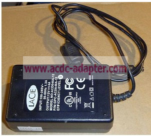 New LaCie ACD048A-12 800053 12VDC 4.0A AC Adapter Power Supply